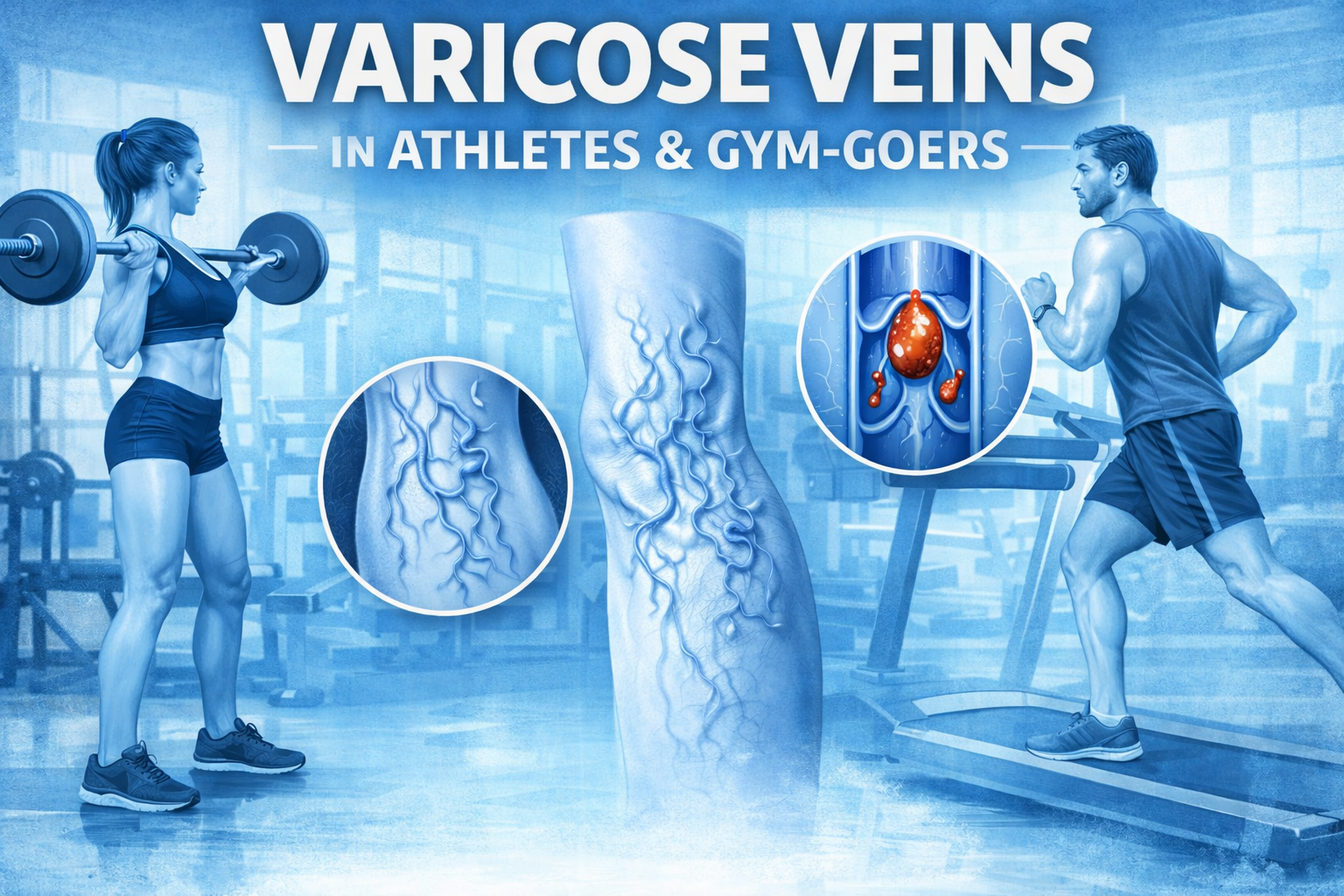 Varicose veins in athletes