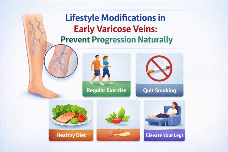 Lifestyle tips for managing varicose veins