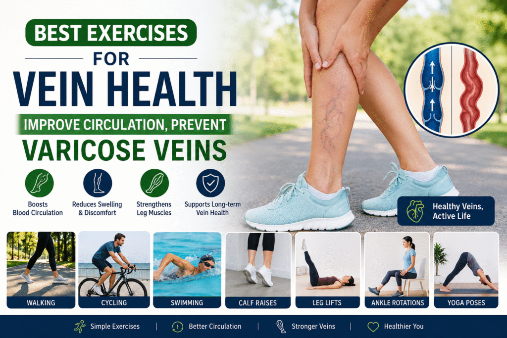 Exercises for Vein health