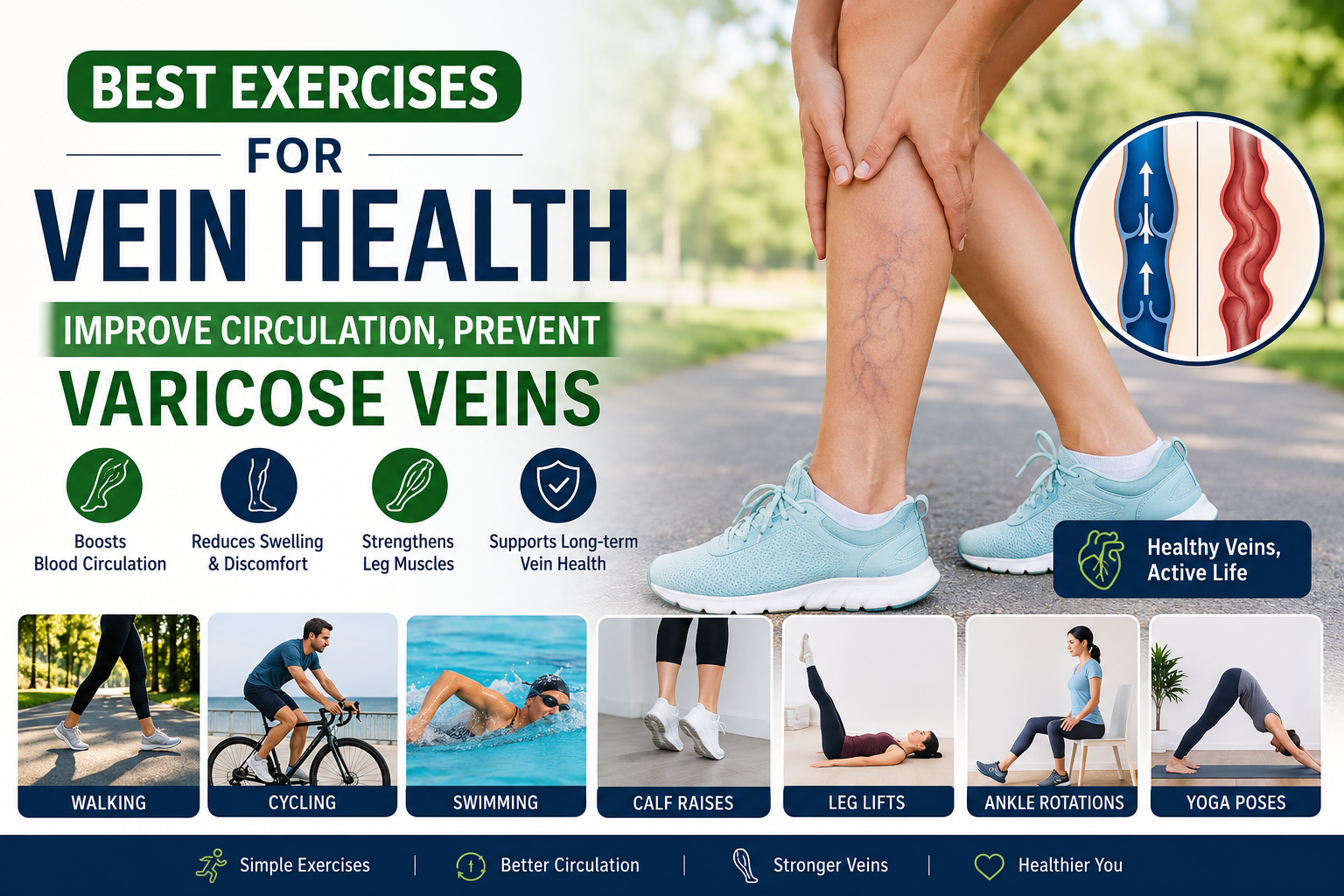 Exercises for Vein health